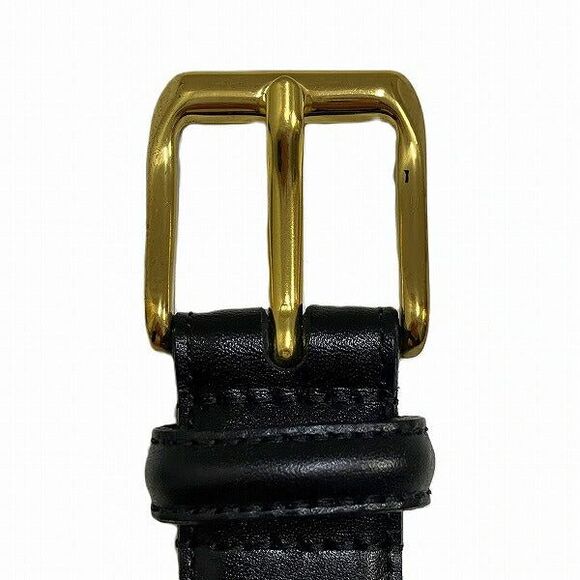 Coach Leather Black Belt 5950 - Picture 5 of 6